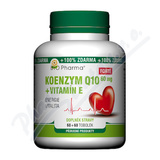 Koenzym Q10 Forte 60mg+Vit. E tob. 60+60 Bio-Pharma