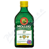 Mollers Omega 3 D+ 250ml