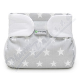 T-TOMI Ortop. abduk. kalh. such zip Grey stars 3-6kg