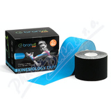 BronVit Sport Kinesio Tape set čern+modr 2x5cmx6m
