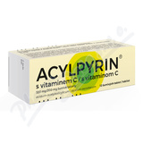 Acylpyrin s vitaminem C 320mg-200mg tbl. eff. 12