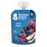 Gerber Natural Lesní ovoce kapsička 90g 6M+