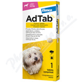 AdTab 112mg žvýkací tablety pro psy >2. 5-5. 5kg 1ks